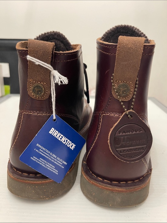 Birkenstock Men\'s Roast Leather Lace-Up Boots Men’s Size 10 main image 12